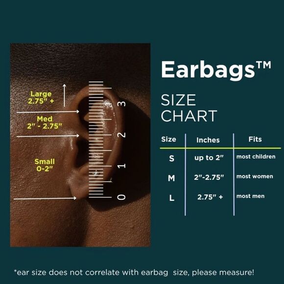 Sprigs Leopard Medium Earbags Bandless Ear Warmers - Picture 5 of 6